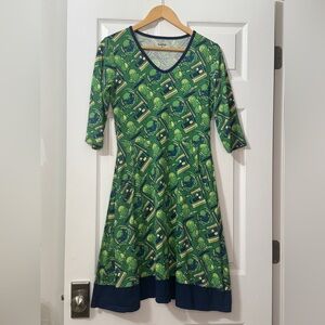 Svaha green book literary dress